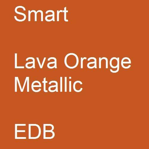 Smart, Lava Orange Metallic, EDB.